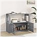 Credenza Grigio Sonoma 80x30x60 Cm In Legno Multistrato - Foto miniatura 3