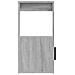Credenza Grigio Sonoma 80x30x60 Cm In Legno Multistrato - Foto miniatura 13