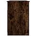 Scrivania Cassetti Rovere Fumo 102x50x76 Cm Legno Multistrato - Foto miniatura 3