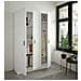 Armadio Multiuso Beaumont, Mobile Ausiliario A 3 Ante, Guardaroba Portascarpe, Guardaroba Portascope, 109x37h180 Cm, Bianco - Foto miniatura 1