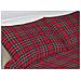 Completo Lenzuola In 100% Cotone Made In Italy Dis Scozzese Kilt G.i Piazza E Mezza Scozzese - Foto miniatura 2