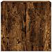 Armadietto A Muro Rovere Fumo 60x31x60 Cm In Legno Multistrato - Foto miniatura 4