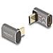 60054 Adattatore Per Inversione Del Genere Dei Cavi Usb Type-c Usb Tipo-c Antracite - Foto miniatura 1