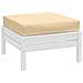 Cuscino Per Pallet Beige Mélange 60x60x10 Cm In Tessuto - Foto miniatura 6