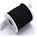 Corda Per Braccialetto Elastico - 01# Nero 1,0 Mm - Foto miniatura 1
