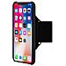 Fascia Da Braccio Sportiva Regolabile E Leggera Pro Per Iphone X / Xs, Nero - Foto miniatura 3