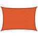 Vela Parasole 160 G/m Rettangolare Arancione 5x7 M In Hdpe - Foto miniatura 2