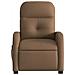 Poltrona Massaggiante Reclinabile Elettrica Marrone in Tessuto - Foto miniatura 8