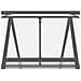 Telaio Serra con Base Antracite 445x169x195 cm in Alluminio - Foto miniatura 9