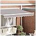 Tenda Valance per telaio da 2,5 m Grigio chiaro 2,3x0,2 m - Foto miniatura 2