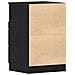 Comodini 2 pezzi Nero Rovere 40x35x65 cm Legno ingegnerizzato - Foto miniatura 6
