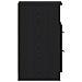 Comodini 2 pezzi Nero Rovere 40x35x65 cm Legno ingegnerizzato - Foto miniatura 8
