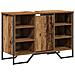 Mobile Lavabo da Bagno Legno Vecchio 91x35x60 cm Legno Ingegnerizzato - Foto miniatura 1