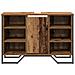 Mobile Lavabo da Bagno Legno Vecchio 91x35x60 cm Legno Ingegnerizzato - Foto miniatura 5