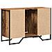 Mobile Lavabo da Bagno Legno Vecchio 91x35x60 cm Legno Ingegnerizzato - Foto miniatura 7