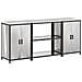 Set di Stoccaggio per Cucina 3 pcs Argento 210 x 50 x 92 cm - Foto miniatura 1