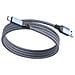 Cavo Usb 3.2 Type-c: Trasferimento Dati Ad Alta Velocità 10gbps E Ricarica Rapida 60w Blue + Grey 5 M - Foto miniatura 2