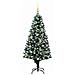 Albero di Natale artificiale con 150 LED Verde 150 cm - Foto miniatura 4