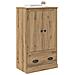 Credenza con cassetto Rovere artigianale 60 x 35,5 x 103,5 cm - Foto miniatura 3
