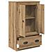 Credenza con cassetto Rovere artigianale 60 x 35,5 x 103,5 cm - Foto miniatura 5