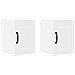 Pensile cucina 2 pcs Bianco 30 x 31 x 40 cm Legno multistrato - Foto miniatura 1