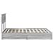 Letto con Contenitore con testiera Grigio Sonoma 160 x 200 cm - Foto miniatura 9