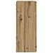 Mobile TV da parete 2 pcs Rovere Artigianale 30 x 31 x 80 cm - Foto miniatura 8