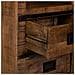 Armadio In Legno Marrone 100x42x190h Cm - Foto miniatura 7