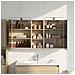 Set di Armadi da Bagno con lo scaffale 3 pcs 130 x 14,5 x 70 cm - Foto miniatura 2