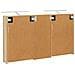 Set di Armadi da Bagno con lo scaffale 3 pcs 130 x 14,5 x 70 cm - Foto miniatura 9