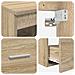 Set di mobili per il bagno 2 pcs Rovere Sonoma - Foto miniatura 3