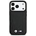 Custodia Per Iphone 17 Pro In Pelle Nera Magsafe Bmw M - Foto miniatura 3