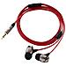 Auricolari con Microfono per PC Connessione Cavo Rosso 1.2 m - Foto miniatura 1