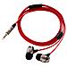 Auricolari con Microfono per PC Connessione Cavo Rosso 1.2 m - Foto miniatura 2