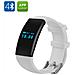 Dfit Bracciale Smart Sports Bianco, Impermeabile, contapassi, Cardiofrequenzimetro, bluetooth 4.0, apps Per Ios + Android - Foto miniatura 1