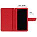 Custodia A Libro Universale Smartphone 6 Portacarte Rosso Taglia Xxl - Foto miniatura 4