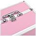 Valigia Per Cosmetici 22x30x21 Cm Rosa In Alluminio - Foto miniatura 6