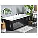 Vasca Da Bagno Freestanding Nera Hassel - Foto miniatura 1