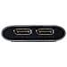 Adattatore Thunderbolt 3 a doppio monitor DisplayPort DP 1.4 8K - Doppio 4K 60Hz o singolo 8K / 5K Thunderbolt 3 a DP - Adattatore video porta TB3 a 2x DisplayPort - Cavo da 46 cm - Mac /Windows - Foto miniatura 3