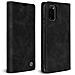 Custodia Galaxy S20 Finitura Vintage Portafoglio Supporto Video Nero - Foto miniatura 1