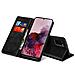 Custodia Galaxy S20 Finitura Vintage Portafoglio Supporto Video Nero - Foto miniatura 4