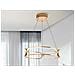 Lampada A Sospensione A Led Integrata, Oro Rosa - Foto miniatura 3