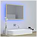 Specchio da Bagno LED Rovere Sonoma 60x8,5x37 cm in Acrilico - Foto miniatura 6