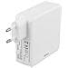 Adattatore Ca Usb-c Deltaco Da 87 W, Ricarica Rapida, Usb-c Pd, Bianco - Foto miniatura 2