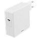 Adattatore Ca Usb-c Deltaco Da 87 W, Ricarica Rapida, Usb-c Pd, Bianco - Foto miniatura 4