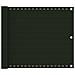 Schermo Frangivista per Balcone Verde Scuro 75x500 cm in HDPE - Foto miniatura 1
