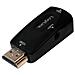 CV0107 cavo di interfaccia e adattatore HDMI VGA Nero - Foto miniatura 1