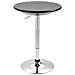 Tavolo Rotondo Da Bar Con Piano Girevole, Altezza Regolabile Con Leva A Gas E Base - Nero - Foto miniatura 1
