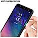 Custodia Compatibile Con Samsung Galaxy A6 Plus 2018 In Viola - Rosso - Coperchio Protettivo Bicolore In Vetro Temperato E Silicone Tpu - Foto miniatura 5