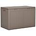 Baule Da Giardino 180 L Marrone In Rattan Pp - Foto miniatura 1
